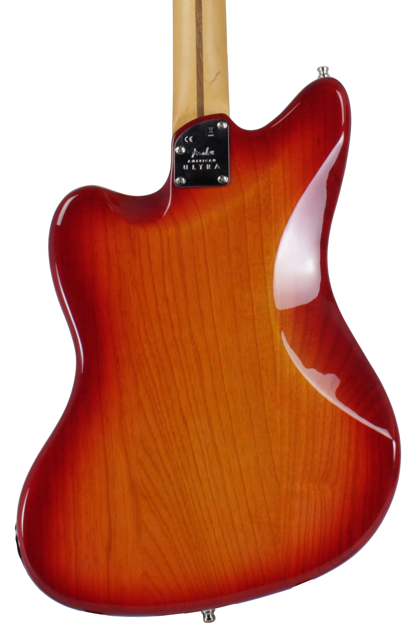 Fender American Ultra Jazzmaster, Maple, Plasma Red Burst