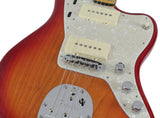 Fender American Ultra Jazzmaster, Maple, Plasma Red Burst