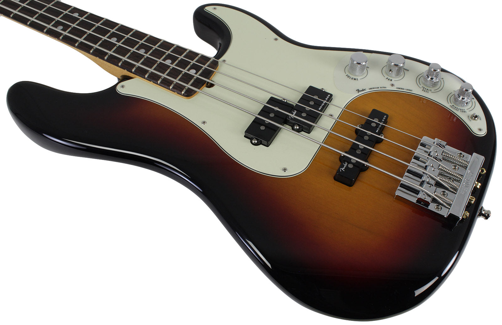 Fender American Ultra Precision Bass, Rosewood, Ultraburst