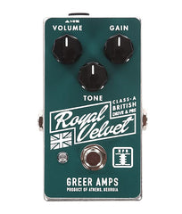 Greer Royal Velvet Overdrive Pedal