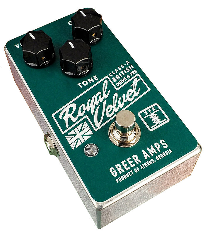 royal overdrive pedal Greer Royal Velvet Overdrive Pedal