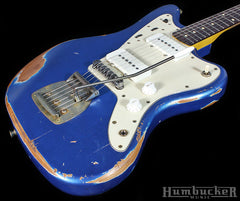 Nash JM63 Jazzmaster Guitar, Lake Placid Blue