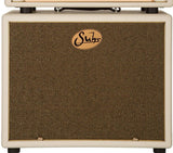 Suhr 1x12 Speaker Cabinet - Cream / Gold Grille