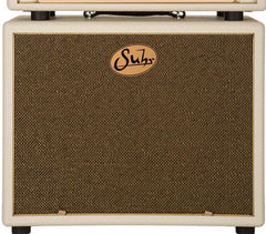 Suhr 1x12 Speaker Cabinet - Cream / Gold Grille