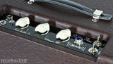 _ Swart STR-Tweed in Custom Brown Ostrich