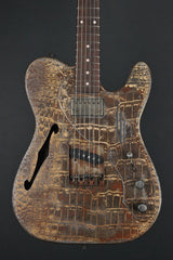 Trussart Deluxe Steelcaster Rusty Gator