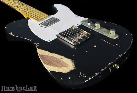 Nash T-57 Guitar, Black w/ Lollartron
