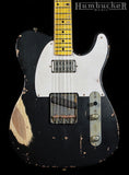 . Nash T57 Guitar, Black w/ Lollartron