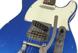 Nash TC-63 Guitar, Lake Placid Blue, Bigsby