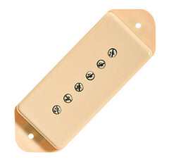 Lollar P-90 Dogear Pickup, Bridge, Tall, Matte Cream