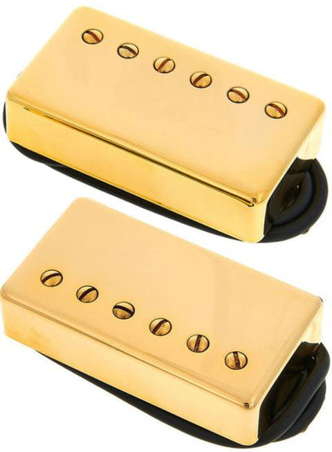 Lollar Imperial Humbucker Pickup Set, Gold | Humbucker Music