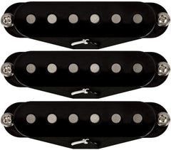 Lollar Strat Blonde Pickup Set, Black