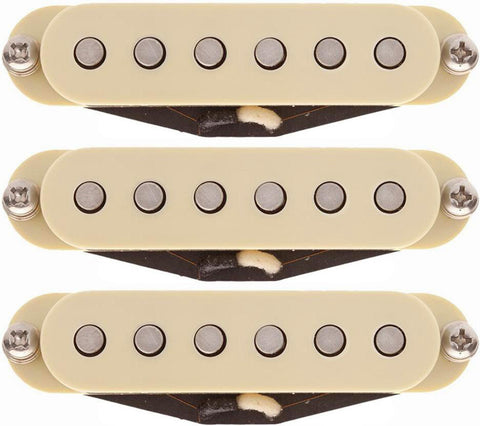 Lollar Strat Blonde Pickup Set, Cream