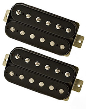 Lollar Imperial Humbucker Pickup Set, Double Black | Humbucker Music