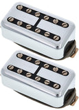 Lollar Lollartron Humbucker Pickup Set, Chrome