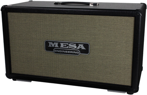Mesa Boogie 2x12 Recto Horizontal Cab - Black/Cream Grill