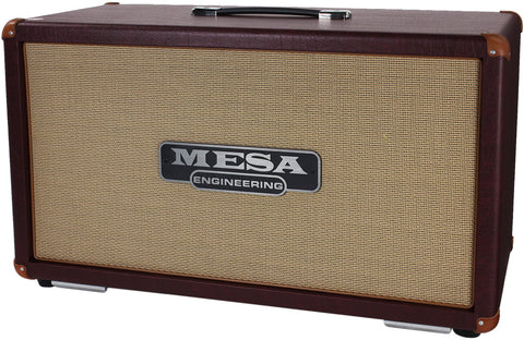 Mesa Boogie 2x12 Recto Horizontal Cab - Wine Taurus