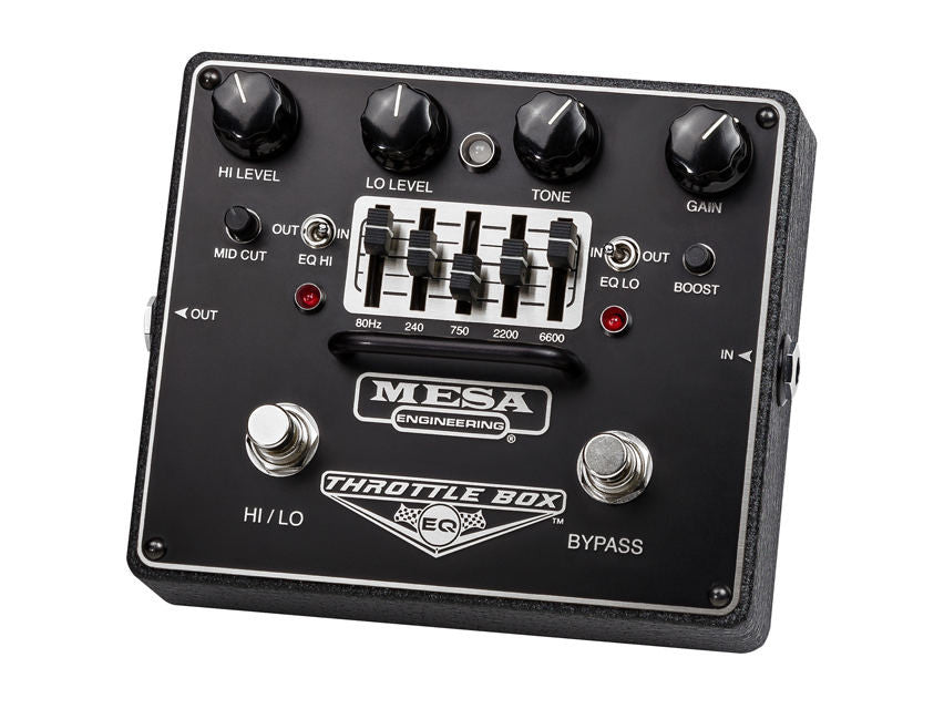 Mesa Boogie Throttle Box EQ Pedal | Humbucker Music Mesa Boogie Throttle Box EQ Pedal | Humbucker Music