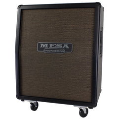 Mesa Boogie 2x12 Recto Vertical Slant Cab, Black and Gold Grille