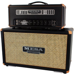 Mesa Boogie Recto Badlander 100 Head, 2x12 Recto Horizontal Cab, Black, Wicker