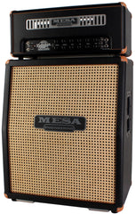 Mesa Boogie Recto Badlander 100 Head, 2x12 Recto Vertical Cab, Black, Wicker