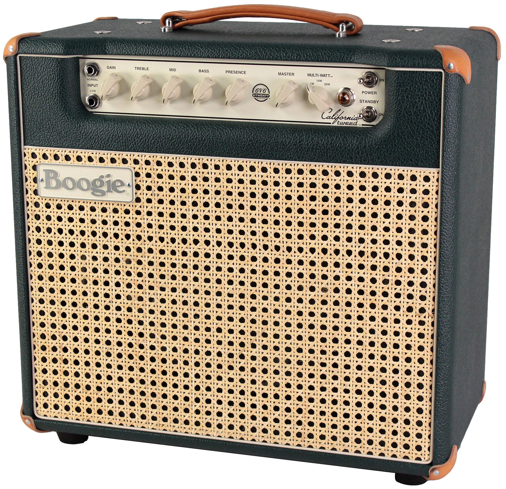 Mesa Boogie California Tweed 2 20 1x12 Combo Emerald Green Wicker