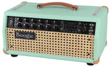 Mesa Boogie Mark Five 35 Head, 1x12 Boogie Widebody Cab, Custom Surf Green, Wicker