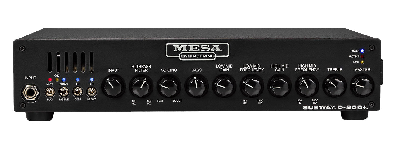 Mesa Boogie Subway D-800 Plus Bass Amp Head | Humbucker Music
