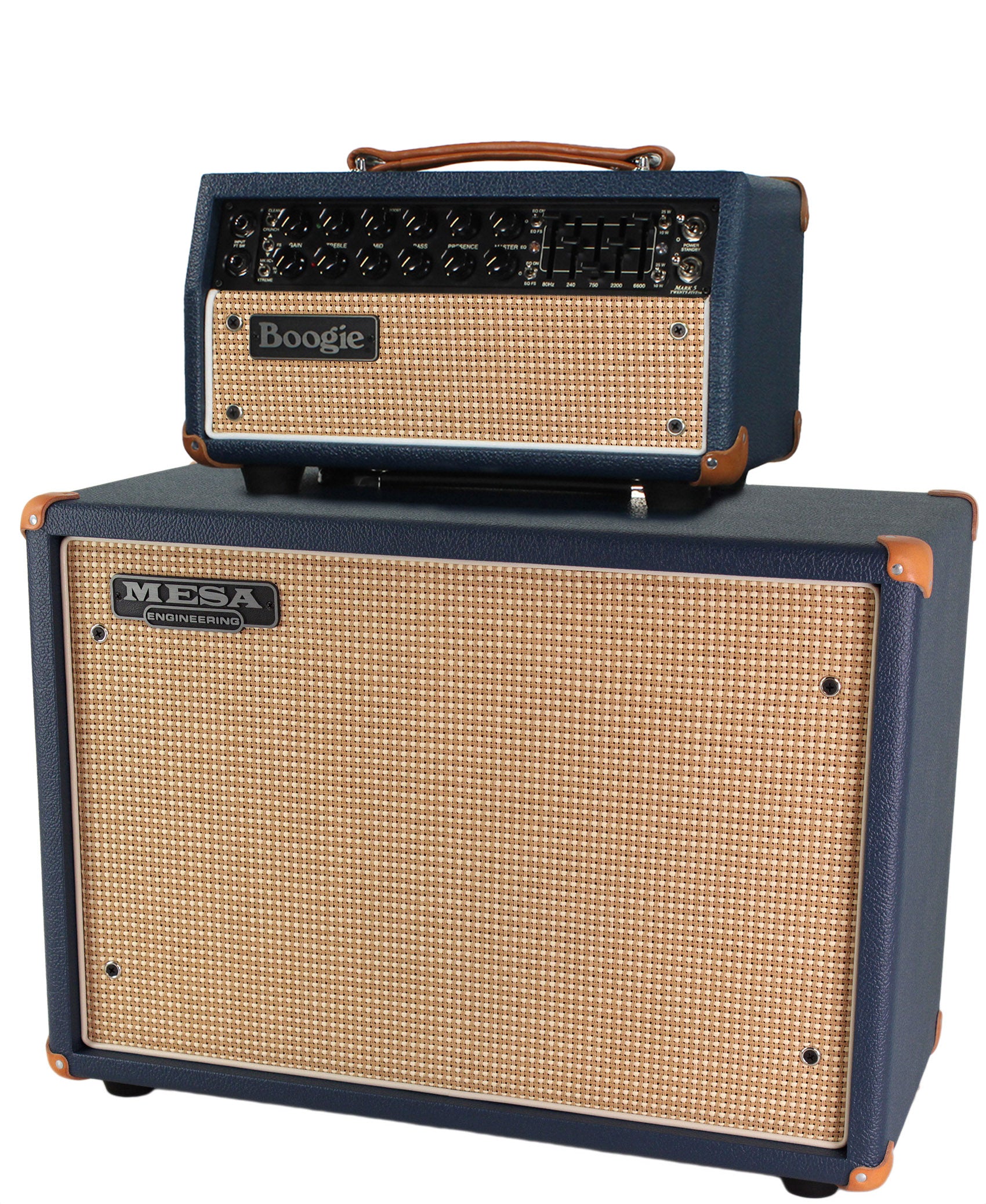Mesa Boogie Mark Five 25 Head, 1x12 Widebody Cab, Custom Blue