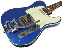 Nash T63DB Guitar, Lake Placid Blue, Bigsby