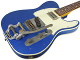 Nash T63DB Guitar, Lake Placid Blue, Bigsby, Lollartron