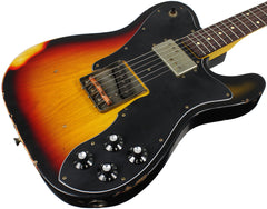 Nash TC72 Guitar, 3 Tone Sunburst, Rosewood Neck
