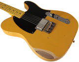 Nash E-1HB Guitar, Butterscotch Blonde, Medium Aging