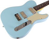 Nash GF-2 Gold Foil Guitar, Sonic Blue, Light Aging