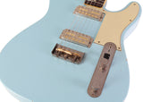 Nash GF-2 Gold Foil Guitar, Sonic Blue, Light Aging