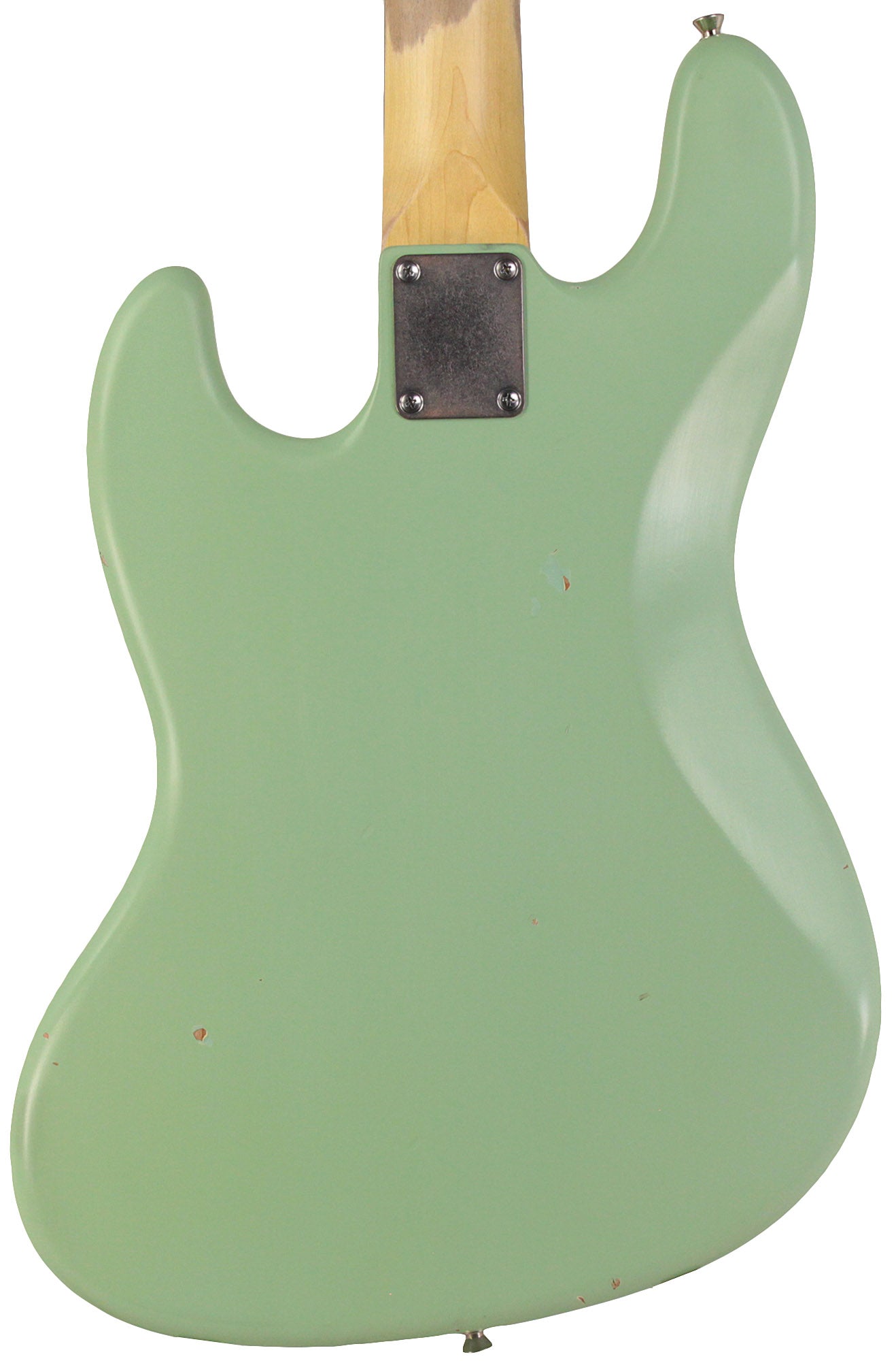 Nash JB63 Bass Guitar, Tortoise Shell, Surf Green, Light Aging