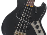 Nash JB-63 Bass Guitar, Black, Fretless