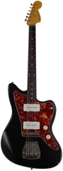 Nash JM63 Jazzmaster Guitar, Black, P90's, Light Aging