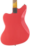 Nash JM-63 Jazzmaster Guitar, Fiesta Red, Light Aging