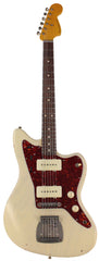Nash JM63 Jazzmaster Guitar, Mary Kaye White, Light Aging