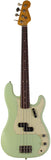 Nash PB-63 Bass Guitar, Surf Green, Light Aging
