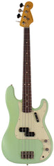 Nash PB-63 Bass Guitar, Surf Green, Light Aging