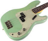 Nash PB-63 Bass Guitar, Surf Green, Light Aging