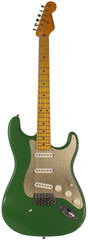 Nash S57 Guitar, Army Green, Gold Anodized Pickguard
