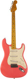 Nash S-57 Guitar, Fiesta Red, Light Aging