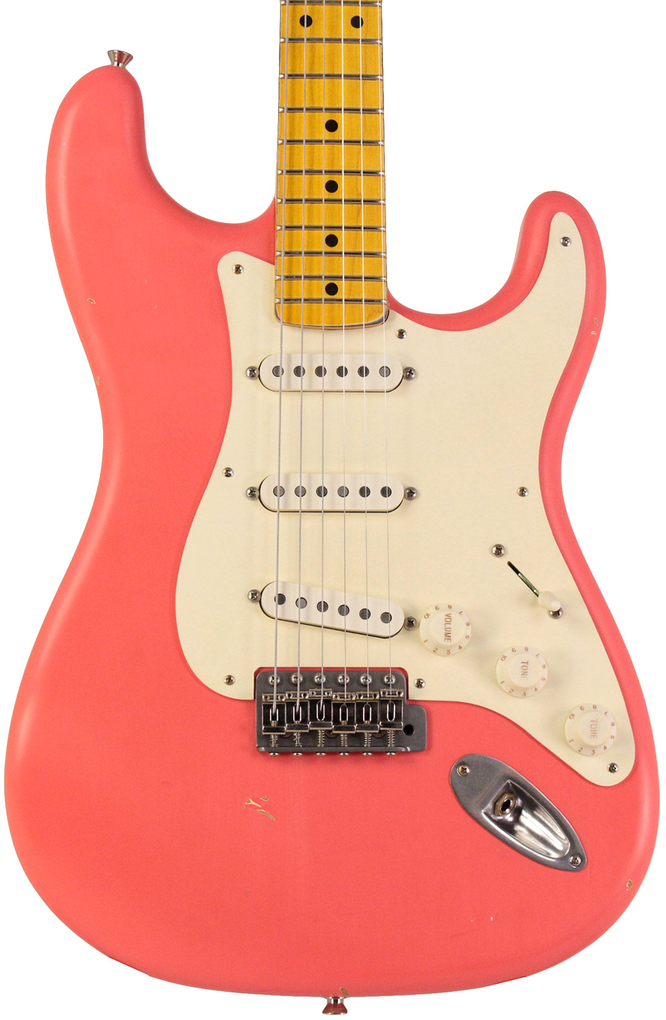 Nash S57 Guitar Fiesta Red Light Aging Humbucker Music