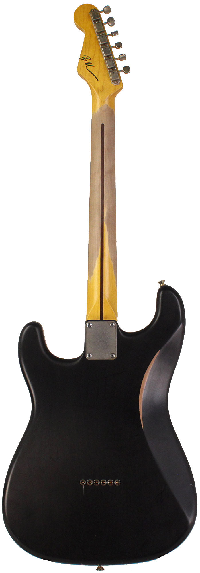 Nash S57 Guitar, Black, Hard Tail, Light Aging | Humbucker Music Nash S57 Guitar, Black, Hard Tail, Light Aging | Humbucker Music