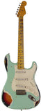 Nash S-57 Guitar, Surf Green over 3 Tone Sunburst