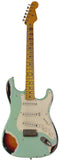 Nash S57 Guitar, Surf Green over 3 Tone Sunburst