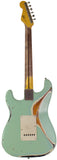 Nash S57 Guitar, Surf Green over 3 Tone Sunburst